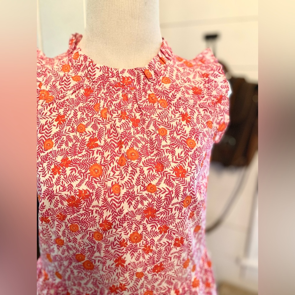 COPY - JCrew Midie Tiered Floral Ruffle Dress - Picture 2 of 6